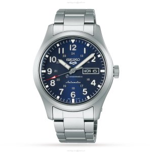 Seiko SRPG29K1 Automatic Blue Dial Watch - 39.5mm Stainless Steel