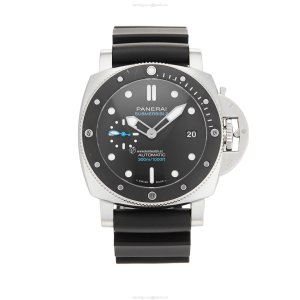 Panerai Submersible PAM00683 | 42mm Stainless Steel Automatic Watch - Black Dial