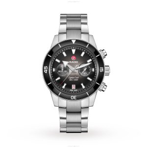 Rado Captain Cook R32145158 | Automatic Black Dial | 43mm Stainless Steel
