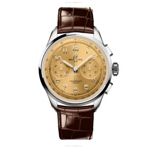 Breitling Premier AB0930F51H1P1 | 40mm Stainless Steel Automatic Champagne