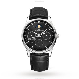 Jaeger-LeCoultre Master Q1308470 | 39mm Automatic Black Dial | Stainless Steel