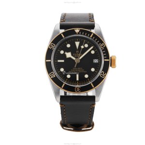 Tudor Black Bay M79733N - 41mm Automatic Watch - Stainless Steel Black Dial