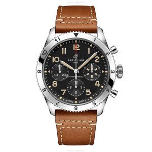 Breitling Aviator 8 Automatic Watch - 42mm Stainless Steel Black Dial