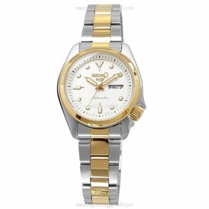 Seiko 5 Sports SRE004K1 | 28mm White Dial | Automatic Watch | 100M Water Resistant