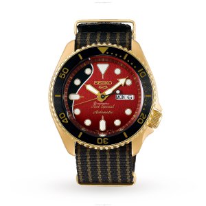 Seiko 5 Sports SRPH80K1 | Red Dial | Manual Winding | 42.5mm