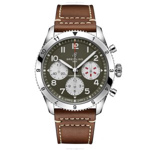 Breitling Aviator 8 Automatic Green Dial 42mm - Stainless Steel Watch