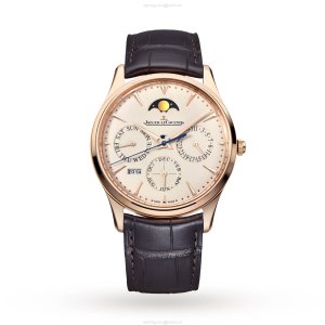Jaeger-LeCoultre Master Q1302520 | 18ct Rose Gold Automatic | 39mm Ivory Dial