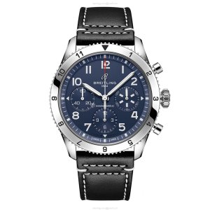Breitling Aviator 8 Automatic Watch - 42mm Stainless Steel & Blue Dial
