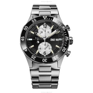 BALL Roadmaster DC3030C Titanium Automatic Watch - 42mm Black Dial