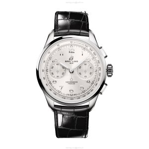 Breitling Premier AB0930371G1P1 | 40mm Stainless Steel | Manual Winding Silver Dial
