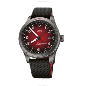 Oris Aviation Automatic Red Dial | 41.5mm Stainless Steel & PVD | Replica Watch