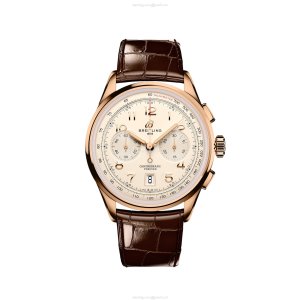 Breitling Premier RB0145371G1P1 | 42mm Stainless Steel Automatic Cream Dial