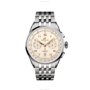 Breitling Premier AB0145211G1A1 | 42mm Stainless Steel Automatic Cream Dial