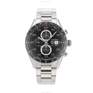 TAG Heuer Carrera CAR2A10.BA0799 | 43mm Automatic Black Dial | Stainless Steel