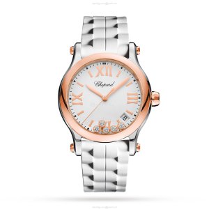 Chopard Happy Sport 278582-6001 | 36mm White Dial | Quartz Watch