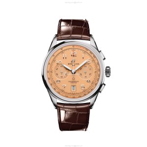 Breitling Premier AB0145331K1P1 | 42mm Stainless Steel Automatic | Copper Dial