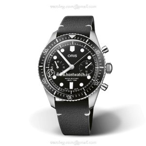 Oris Divers 65 Chronograph 40mm Automatic Black Dial - Stainless Steel