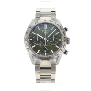 TAG Heuer Carrera CBN2A10.BA0643 | 44mm Green Dial Automatic Watch