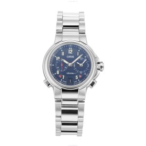 Oris Holstein 01 690 7780 4085-Set | 36.5mm Blue Dial Automatic Watch