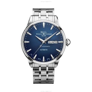 BALL Trainmaster NM2080D-S1J-BE | Automatic Blue Dial | Stainless Steel