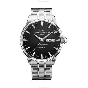 BALL Trainmaster NM2080D-S1J-BK Automatic Watch - 39.5mm Stainless Steel