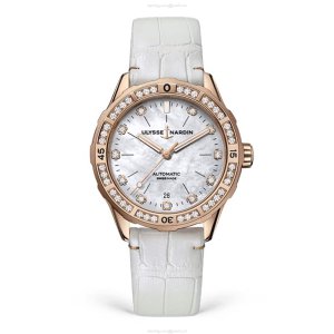 Ulysse Nardin Diver 8162-182B/10 | 18ct Rose Gold Automatic Watch
