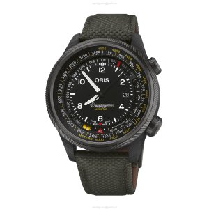 Oris Pro Pilot Altimeter 47mm Automatic Black Dial Stainless Steel Watch