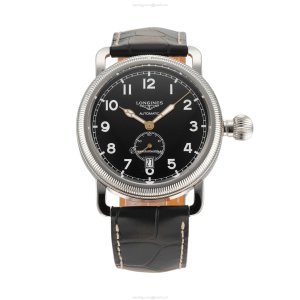 Longines Heritage L2.777.4.53.0 | 41mm Automatic Black Dial Watch