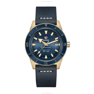 Rado Captain Cook Bronze Automatic Blue Watch - 42mm | R32504205