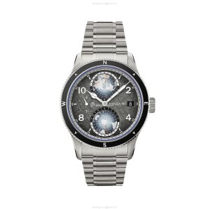 Montblanc 1858 Geosphere Titanium Automatic Grey Watch - 42mm
