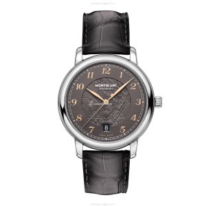 Montblanc Star 130958 Automatic Grey Watch - 39mm Stainless Steel