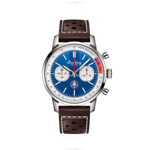 Breitling Top Time Automatic Blue Dial 41mm Stainless Steel Watch