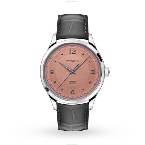 Montblanc 119944 Automatic Watch - 40mm Stainless Steel & Rose Dial