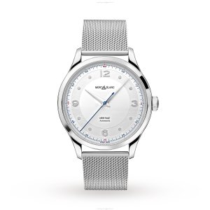 Montblanc 119945 Automatic Watch - Silver Dial | 40mm Stainless Steel