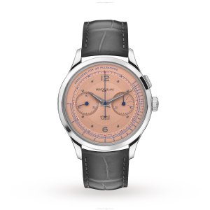 Montblanc 119914 Automatic Watch - 40mm Stainless Steel - Pink Dial