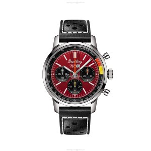 Breitling Top Time Automatic - 41mm Stainless Steel Red Dial Replica Watch