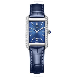 Baume & Mercier Hampton BM0A10709 | Blue Dial | Stainless Steel | Quartz