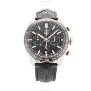 TAG Heuer Carrera Automatic Black Dial - 44mm Stainless Steel & Ceramic