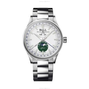 BALL Engineer II NM3016C-S1J-WHGR | 40mm Automatic Watch | White Dial
