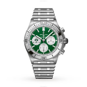 Breitling Chronomat AB0134A91L1A1 - 42mm Green Dial Automatic Watch