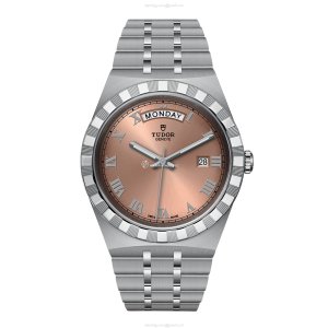 Tudor Royal M28600-0009 Automatic Watch - 41mm Stainless Steel - Pink Dial