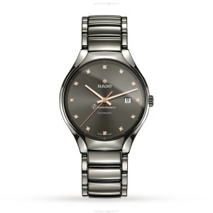 Rado True R27057732 Automatic Grey Ceramic Watch - 47mm Unisex