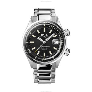 BALL Engineer Master II Automatic Watch - 42mm Black Dial Stainless Steel