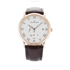 Blancpain Villeret 6606-3642-55B Rose Gold 40mm Manual Winding Watch