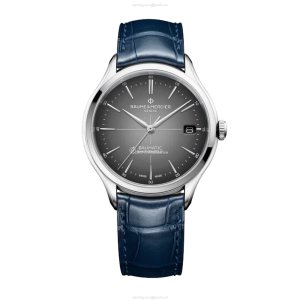 Baume & Mercier Clifton M0A10550 - 40mm Black Dial Quartz Watch - Stainless Steel