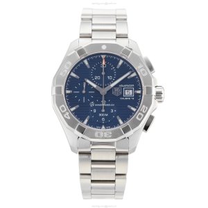 Pre-Owned TAG Heuer Aquaracer CAY2112.BA0925 | 43mm Blue Automatic Watch