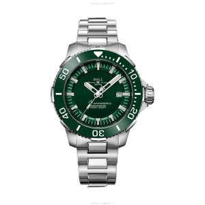 BALL Engineer Hydrocarbon Titanium Automatic Green Watch - 42mm | 1000M