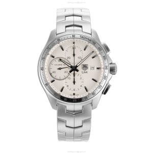 Pre-Owned TAG Heuer Link Automatic Chronograph | 43mm Silver Dial
