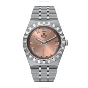 Tudor Royal M28400-0009 Automatic Watch - 34mm Pink Dial | Stainless Steel