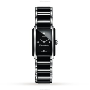 Rado Integral R20613712 Ceramic Quartz Watch - Black Dial | 33mm